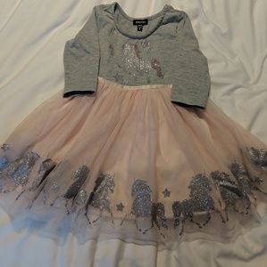 Adorable toddler unicorn dress